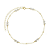 Colar Choker pérolas de corações - Imagem 1