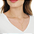 Colar com pingente chave Love dourado - Imagem 4