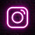 Neon led - Ícone Instagram - Imagem 1
