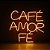 Neon Led - café amor fé - Imagem 1