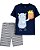 Conjunto Carter´s 2 peças - Shorts e Camiseta Monstrinho - Imagem 1