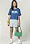 Blusa Cropped Copa Brasil Feminina Azul - Imagem 2