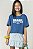 Blusa Cropped Copa Brasil Feminina Azul - Imagem 1