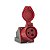 TOMADA INDUSTRIAL 3P+T 32A/380V  (SOBREPOR) VERMELHO 6H - Imagem 1