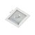 Embutido Quadrado Recuado MR16 Branco 10x10cm - S.E - Imagem 1