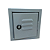 Caixa de Telefone Sobrepor CIE DG2 20X20X14,5 Cinza - Imagem 3