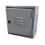 Caixa de Telefone Sobrepor CIE DG 30X30X14,5 Cinza FJ - Imagem 1
