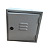 Caixa de Telefone Sobrepor CIE DG 30X30X14,5 Cinza FJ - Imagem 4
