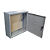 Caixa de Telefone Sobrepor CIE DG3 40X40X14,5 Cinza FJ - Imagem 2