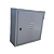 Caixa de Telefone Sobrepor CIE DG3 40X40X14,5 Cinza FJ - Imagem 1