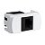 Módulo Tomada RJ45 CAT.5E Branco - Miluz - Imagem 1