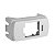 Tampa Para Conector RJ45 Padrão Keystone Branca (2 Peças) - Imagem 1