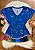 Blusinha LÁPIS Azul - Imagem 1