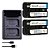 Kit 2  Baterias Np-f550/np-f570 Para Sony Ccd-sc5, sc55, sc6 - Imagem 1