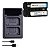 Kit Bateria Np-f550/np-f570  Para Sony Ccd-sc5 sc55 sc6 sc65 - Imagem 1
