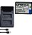 Kit Carregador + Bateria Lp-e10 Para Canon Eos Rebel T3 1100d, T5 1200d, T6 1300d - Imagem 1
