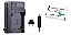Kit Carregador + Bateria En-el12 Para Nikon AW110 S610C W300 - Imagem 1