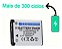 Bateria Np-80 1500mAh 3.7V Para Olympus Stylo 820 830 1000 - Imagem 2