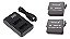 Kit 2 Ahdbt-501 P/ Gopro Hero 5, Hero 6, Hero 7 Hero - Imagem 1
