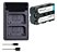 Carregador + 1 Bat. Fm500  P/ Sony Dslr A350 A300 A200 A10 - Imagem 1