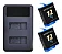 Kit 2 Baterias Ahdbt-901 Para GoPro Hero 9 10 11 12 Black - Imagem 1