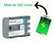 Bateria NB-2L 750mAh 7.2V Para Canon PowerShot SX100 IS, G12 - Imagem 3