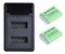 Kit 2 Baterias NB-13L P/ Canon PowerShot G7 X SX620 SX720 HS - Imagem 1