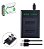Kit 1 Bateria NP-BX1 P/ Sony Cyber-Shot FDR-X3000 Action Cam - Imagem 1