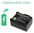 Bateria BP-808 1200mAh 7.4V Para Canon FS-10 100 11 200 305 - Imagem 3
