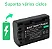 Bateria NP-FV50 7.4V 1050mAh p/ Filmadora Sony Handycam | Ponto Tech - Imagem 3