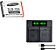 Kit 1x1 Slb-10a Para Samsung Es55 Hmx-u10rp Ex2 Ex2f Hmx-u10 - Imagem 1