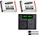 Kit 1x2 Slb-10a Para Samsung Es55 Hmx-u10rp Ex2 Ex2f Hmx-u10 - Imagem 1