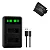 Kit Carregador + Bateria Sj4000 P/ Atrio Hd Sjcam Sj5000 Sjcam M10 Sport Cam 1c1sj4000bp - Imagem 1
