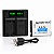 Kit Carregador + Bateria Slb-11a 1350mah Compatível Samsung Cl80 St1000 - Imagem 1