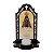 Capela com Porta-Vela de Nossa Senhora Aparecida Resinada em MDF - 16,3cm - Imagem 1