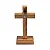 Crucifixo de Madeira Tradicional com Medalha de São Bento – 12cm - Imagem 2