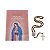 Terço com Folheto de Nossa Senhora de Guadalupe - Marrom - Imagem 1