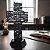Cruz Pai Nosso De Mesa - Escultura Religiosa Luxo 24cm - Imagem 1