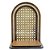 APARADOR ORATÓRIO EFEITO RATTAN – PARA IMAGENS 10 A 26 CM - Imagem 1