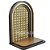 APARADOR ORATÓRIO EFEITO RATTAN – PARA IMAGENS 10 A 26 CM - Imagem 2