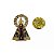 Broche Nossa Senhora Aparecida Luxo - Resplendor Cravejado Dourado - Imagem 1
