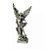 Enfeite São Miguel Arcanjo Metal Prateado Auto Colante – Unidade | Adesivo Religioso Decorativo - Imagem 1