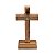 Crucifixo de Madeira Tradicional com Medalha de São Bento – 12cm - Imagem 3