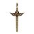 ESPADA SÃO MIGUEL 7,8 CM (OURO VELHO) C/ FOLHETO – “ORAÇÃO DA ESPADA ABENÇOADA” - Imagem 2