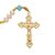 KIT TERÇO CRISTAL LUXO NOSSA SENHORA DE GUADALUPE + PORTA TERÇO ESPECIAL MÃE - Imagem 3
