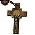 TERÇO INTERCESSOR DE SÃO BENTO – MADEIRA MARROM 10MM E PAI NOSSO 20MM - Imagem 7