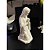 Nossa Senhora Rezando - Branca 13cm - Estátua Religiosa Para Altar e Mesa - Imagem 3