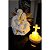 Kit Sagrada Familia com Crucifixo Iluminado - Escultura 3D e Vela de LED - Imagem 6