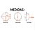 4 Aro Adaptador Closed Box Para Alto Falante Par 6 Polegadas - Imagem 5