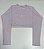Blusa cropped curtinha manga longa - Imagem 1